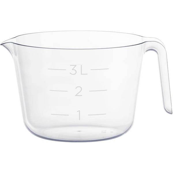Rörskål 3L transparent