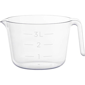 Rörskål 3L transparent