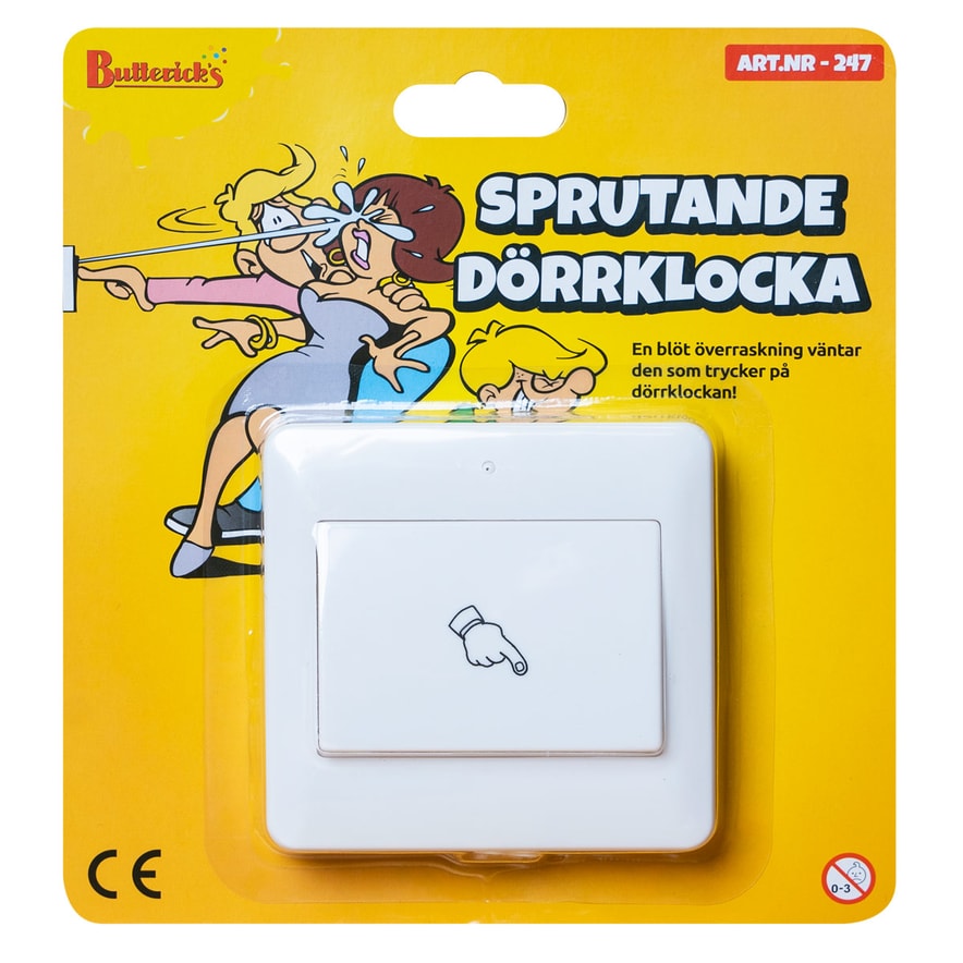 Sprutande Dörrklocka