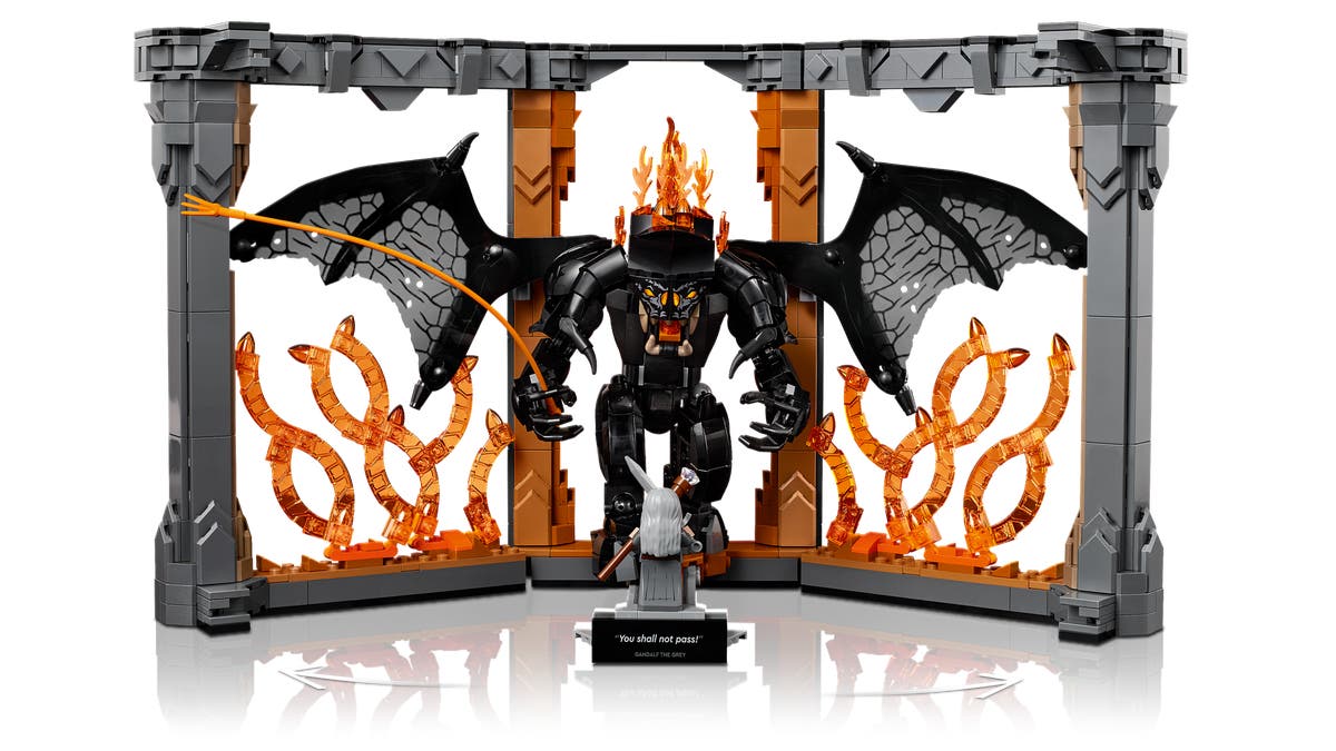 Sagan om Ringen: Bokstöd med Balrog - 10367 - 2