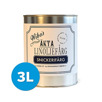 Wibo Snickerifärg Blank Vit 3L