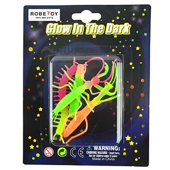 Glow in the Dark Insects 4-pack