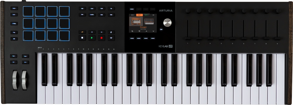 ARTURIA KeyLab 49 Mk3 Black - MIDI controller