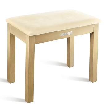 Donner Bench piano bench beige