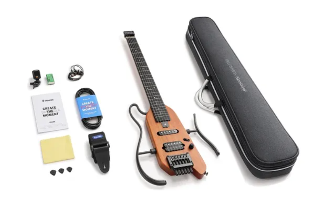 Donner HUSH-X silent elgitarr naturel - 3