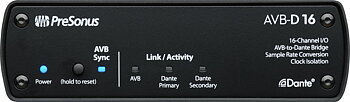PreSonus AVB-D16 - 16x16 AVB to Dante bridge