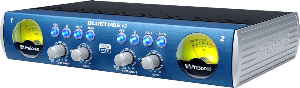 PreSonus BlueTube DP V2 - 2-channel dual-path mic / instrument preamp