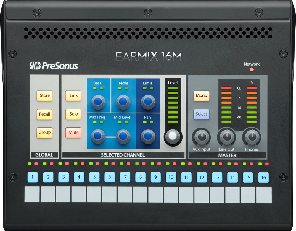 PreSonus EarMix 16M - Personal monitor mixer