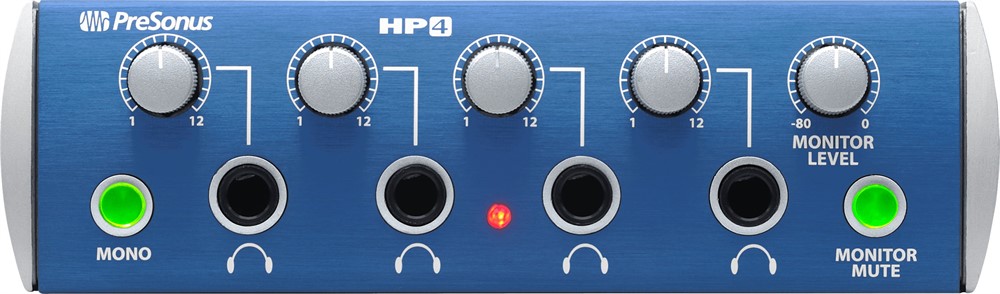 PreSonus HP4 - 4-channel headphone amplifiers