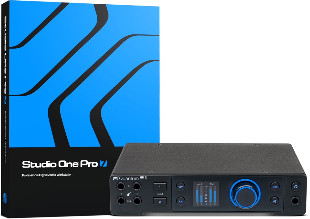 PreSonus Quantum HD 2 - 20x24 audio interface, USB-C