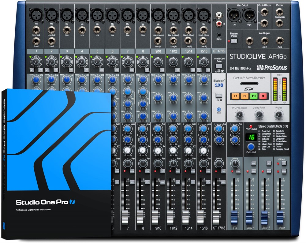 PreSonus StudioLive AR16c - Analog mixer