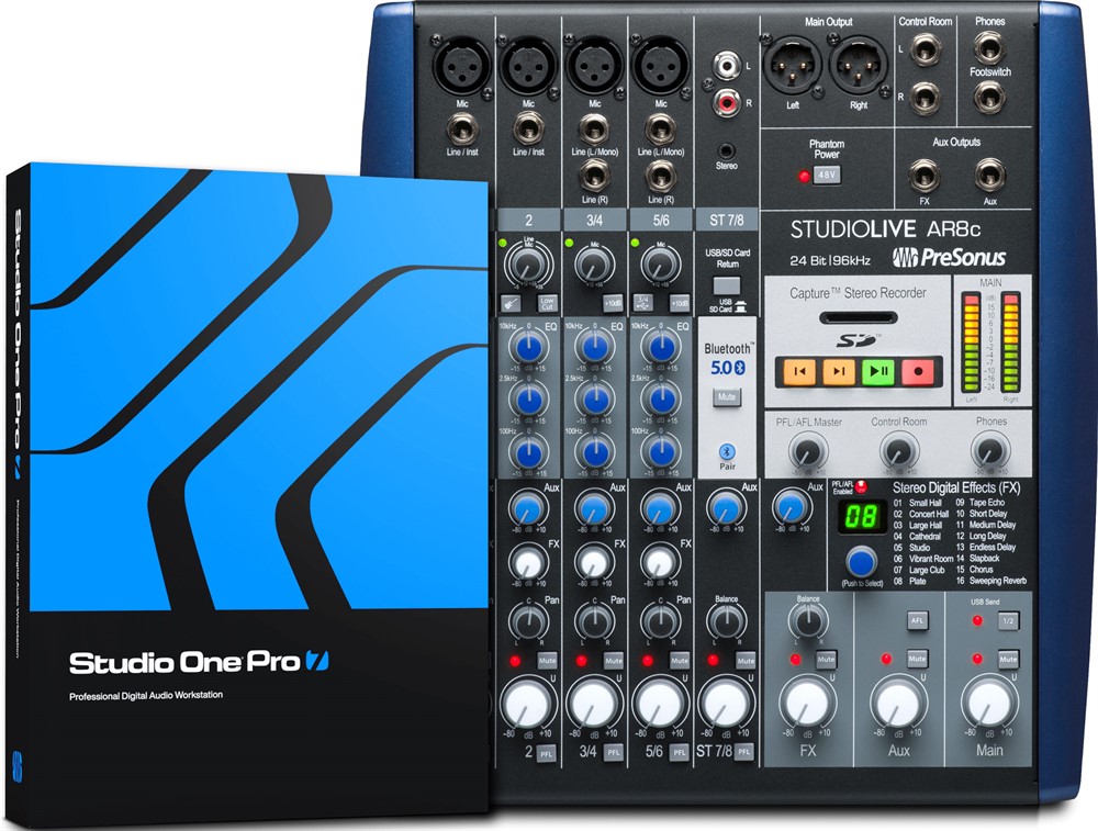 PreSonus StudioLive AR8c - Analog mixer