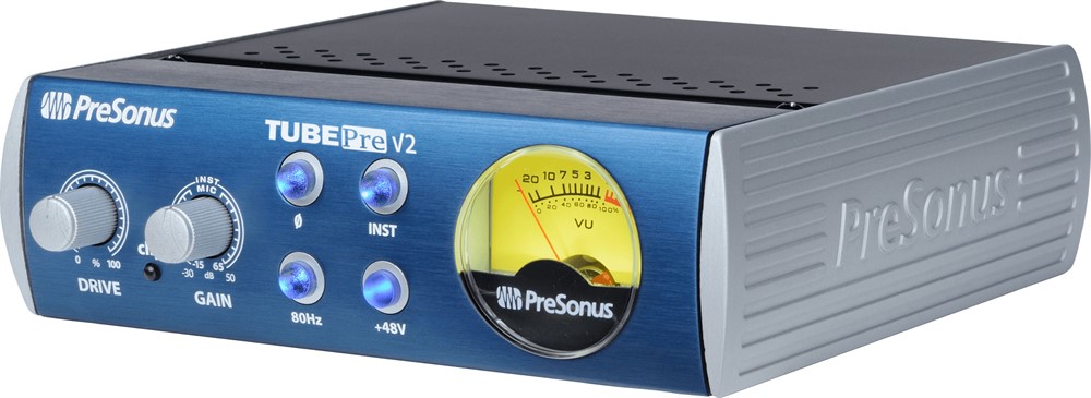 PreSonus TubePre V2 -  1-channel tube preamplifier / DI Box