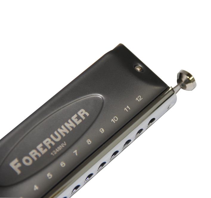 Easttop Forerunner Chromatic Harmonica 12 hål - 4