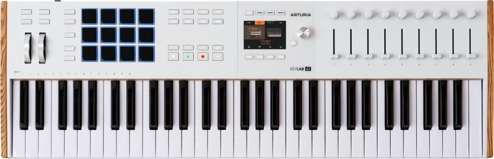ARTURIA KeyLab 61 Mk3 White - MIDI controller