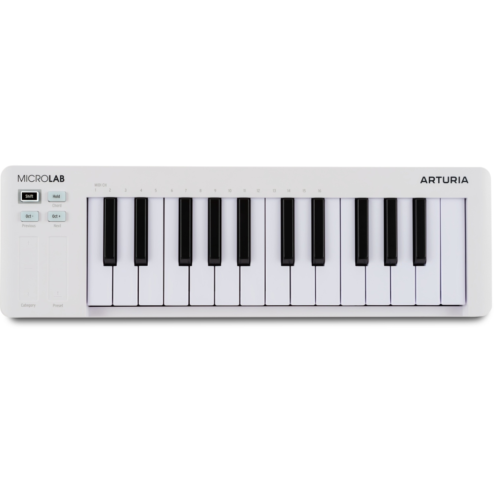 Arturia MicroLab mk3 White - 2