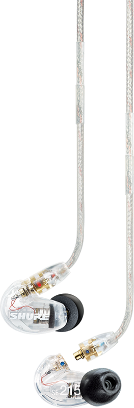 Shure SE215 PRO Earphones EAC64 - CLEAR