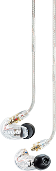 Shure SE215 PRO Earphones EAC64 - CLEAR