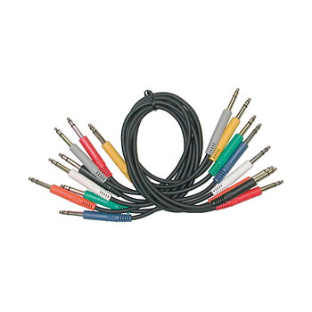 HOSA TTS-890 Patch Cables 8x TT 86cm