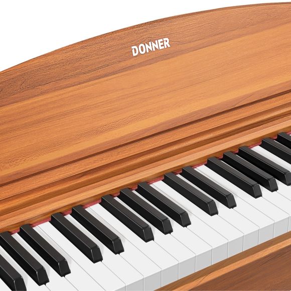 Donner DDP-80 MKII electric piano + piano bench wood - 4