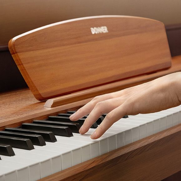 Donner DDP-80 MKII electric piano + piano bench wood - 8