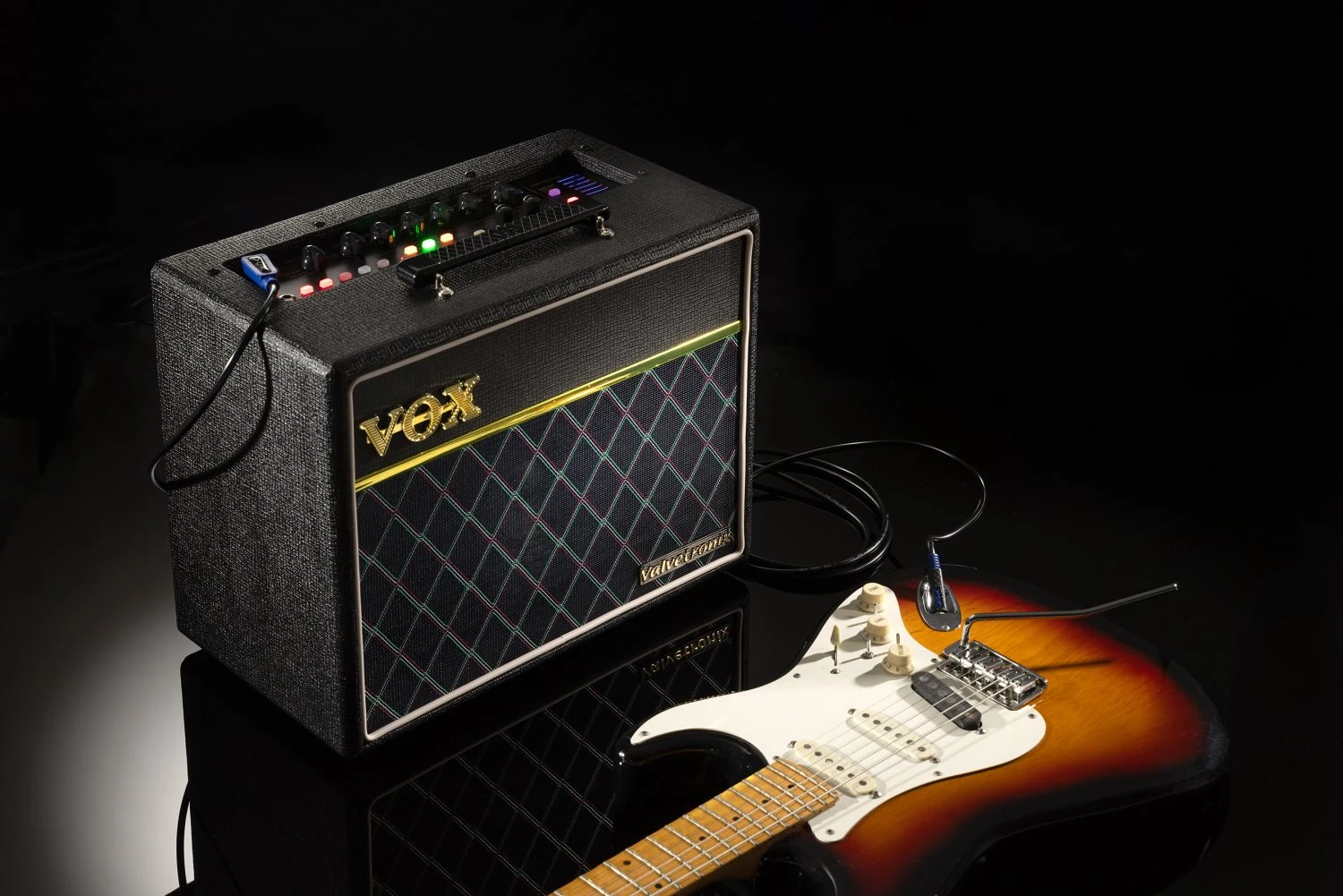 VOX VT20X Classic Blue guitar amplifier - 6