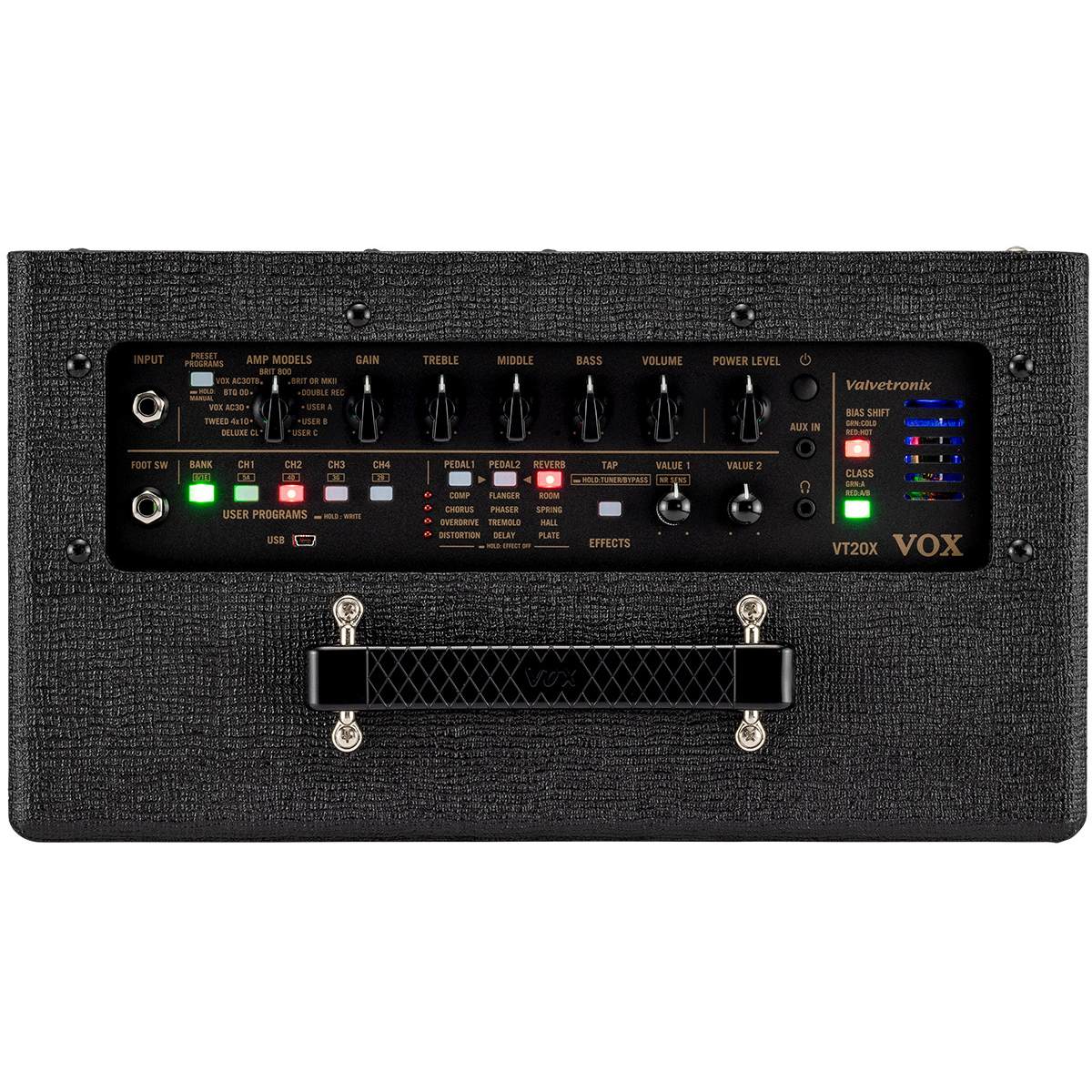VOX VT20X Classic Blue guitar amplifier - 5