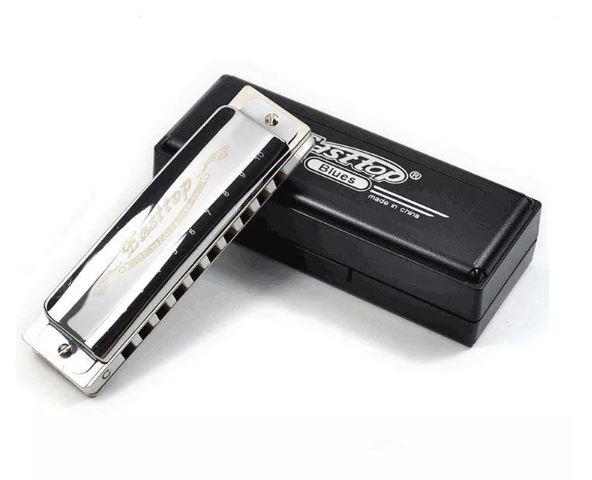 Easttop Blues harmonica - Silver T008