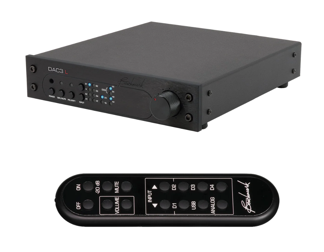 Benchmark DAC3 L Black - incl. Remote