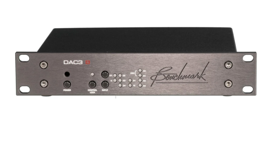 Benchmark DAC3 B Black Rack Mount - Without Remote