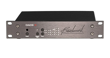 Benchmark DAC3 B Black Rack Mount - Without Remote