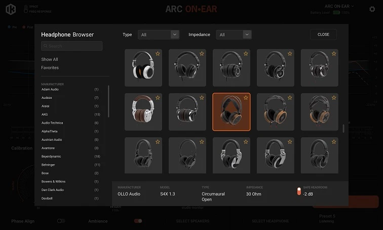 IK Multimedia ARC ON EAR - 11
