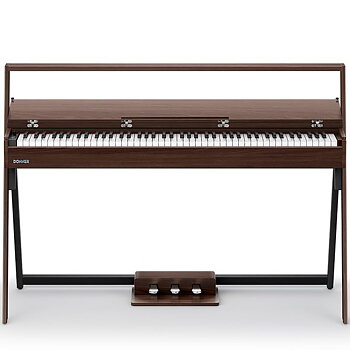 Donner Oura R300 electric piano walnut