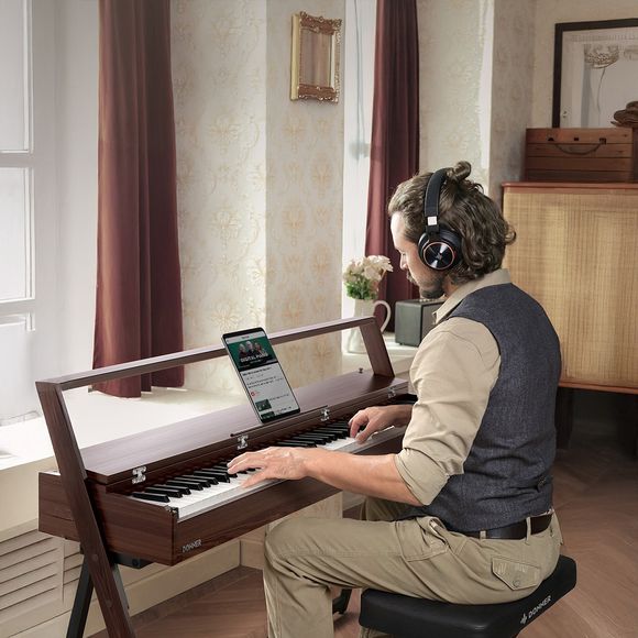 Donner Oura R300 electric piano walnut - 5
