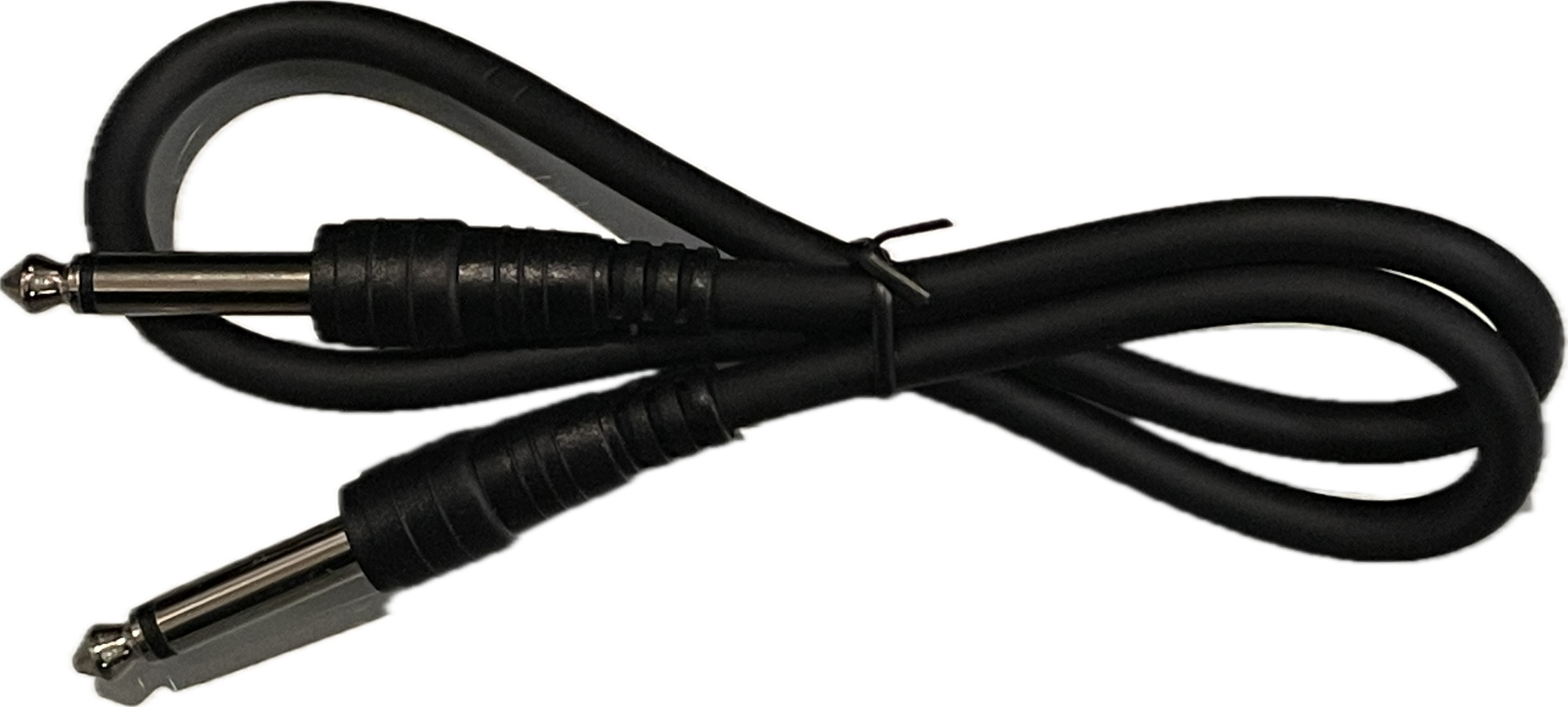 0,9 m Tele/Tele mono cable with 6,3mm connectors