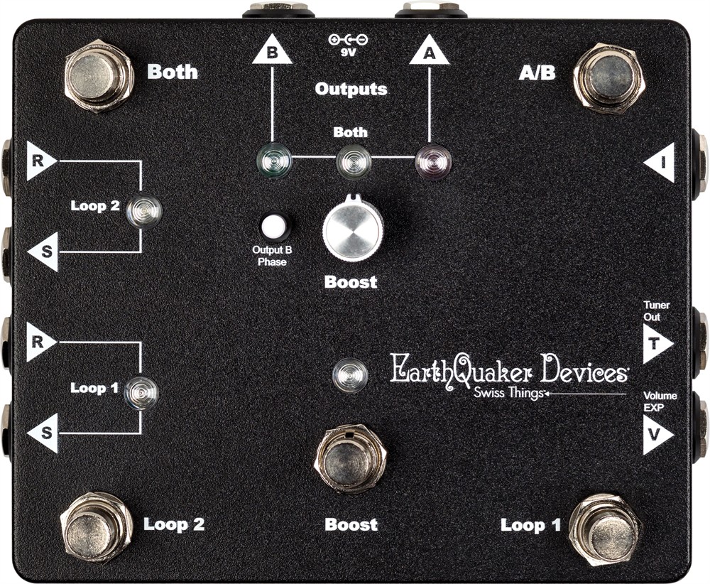 EarthQuaker Devices Swiss Things Pedalboard Reconciler