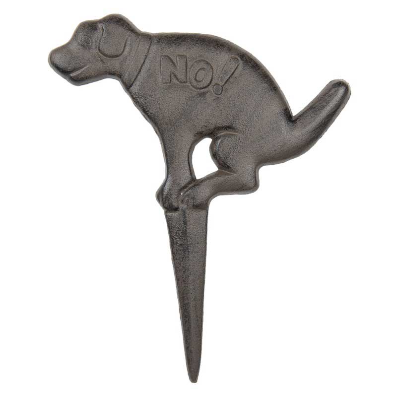 Trädgårdsspjut med Hund - 2