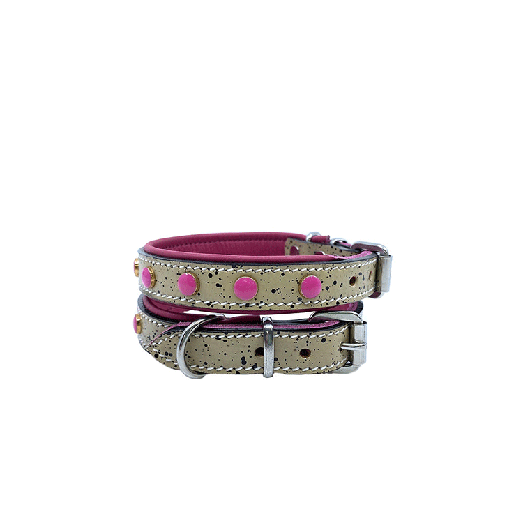 Hundhalsband Pink Candy Drop - 6
