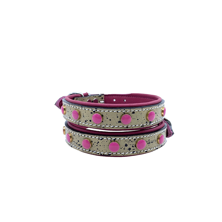 Hundhalsband Pink Candy Drop - 4