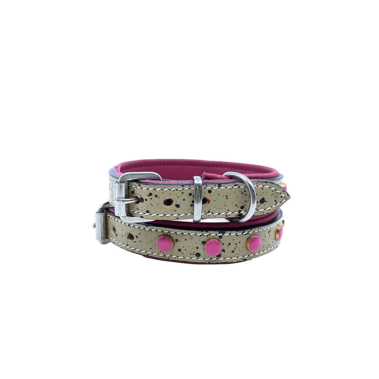 Hundhalsband Pink Candy Drop - 5
