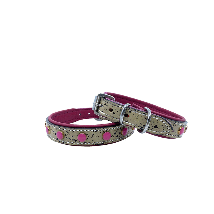 Hundhalsband Pink Candy Drop - 2