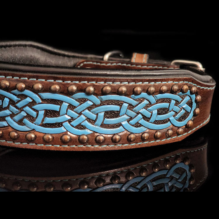 Hundhalsband Keltisk Design