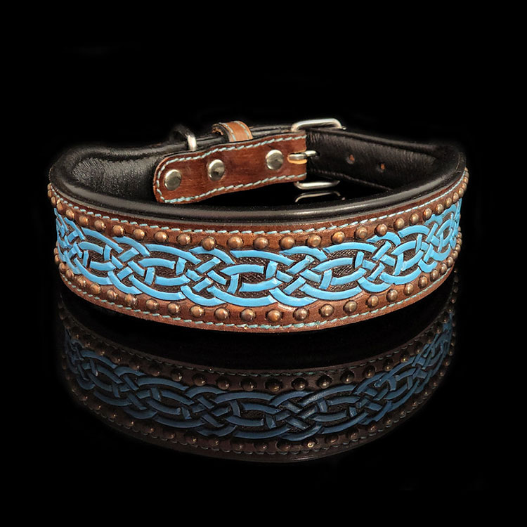 Hundhalsband Keltisk Design - 3