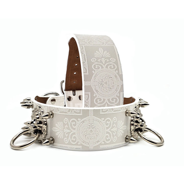 Hundhalsband Lionel - Arktisk Vit - 3