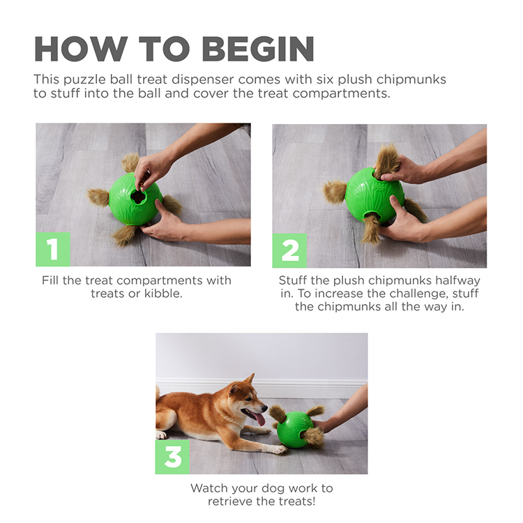 Dog Snuffle N' Treat Aktivitetsleksak - 2