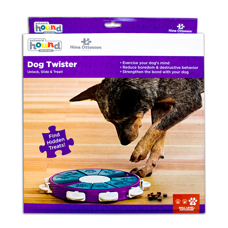 Dog Twister - Aktivitetsleksak - Nina Ottosson - 3