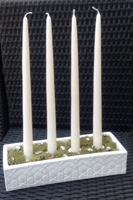 Diamant Advent Vit