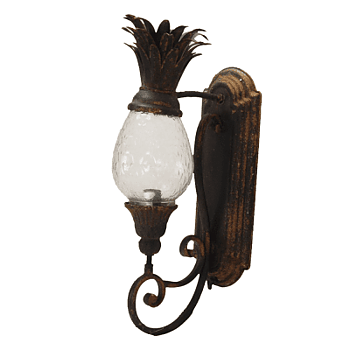Vägglampa Ananas