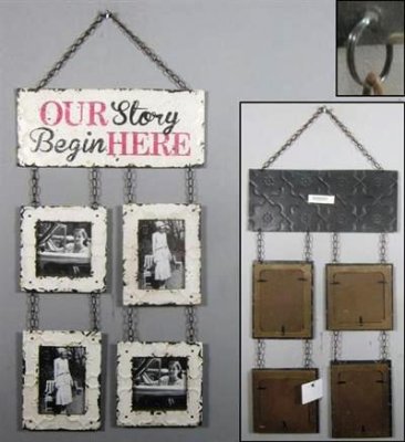"Fotoram ""Our Story Begin HERE"""
