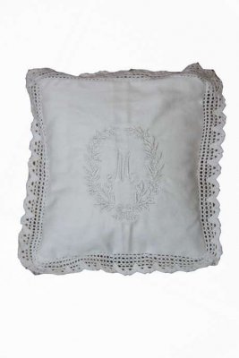 Lavendelkudde Monogram